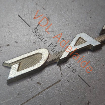 Datsun 1600 510 Rear Trunk Boot Lid Panel Badge Emblem Genuine Chrome #01