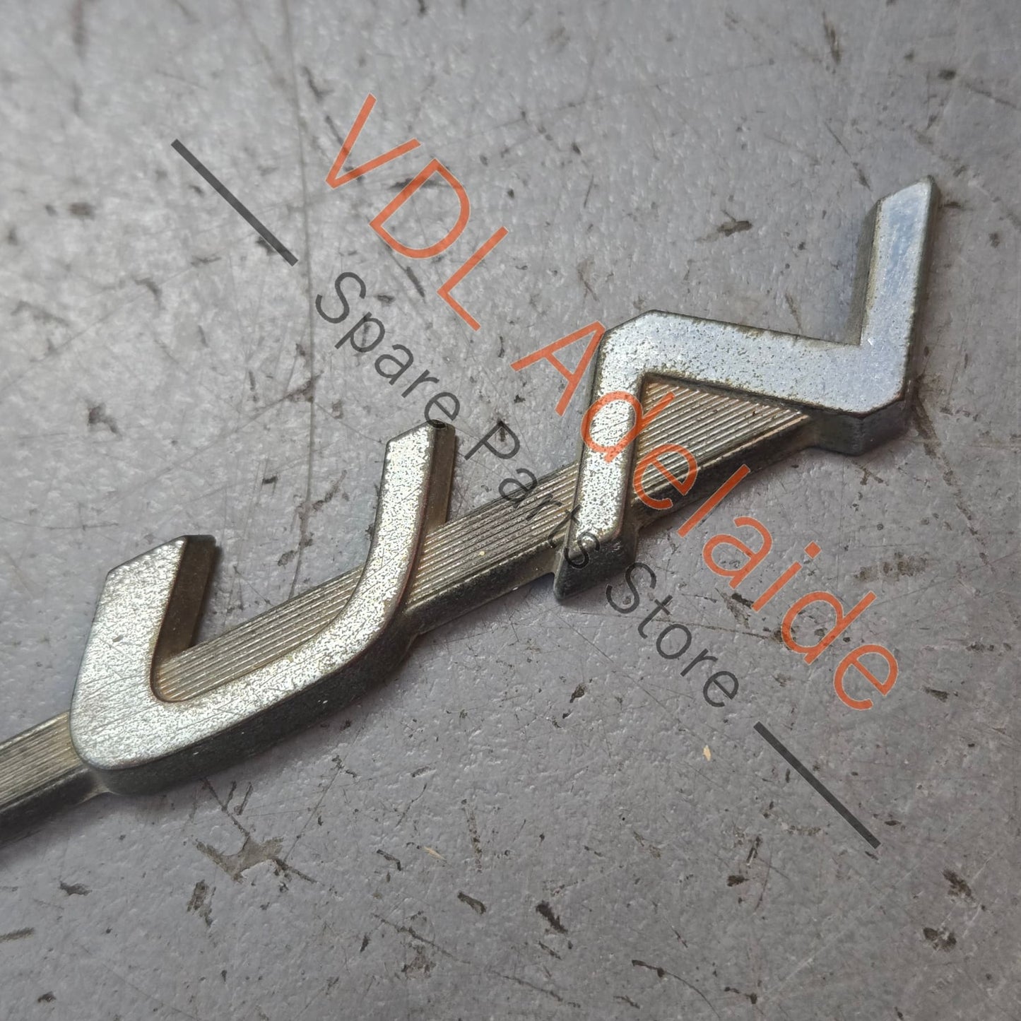 Datsun 1600 510 Rear Trunk Boot Lid Panel Badge Emblem Genuine Chrome #01