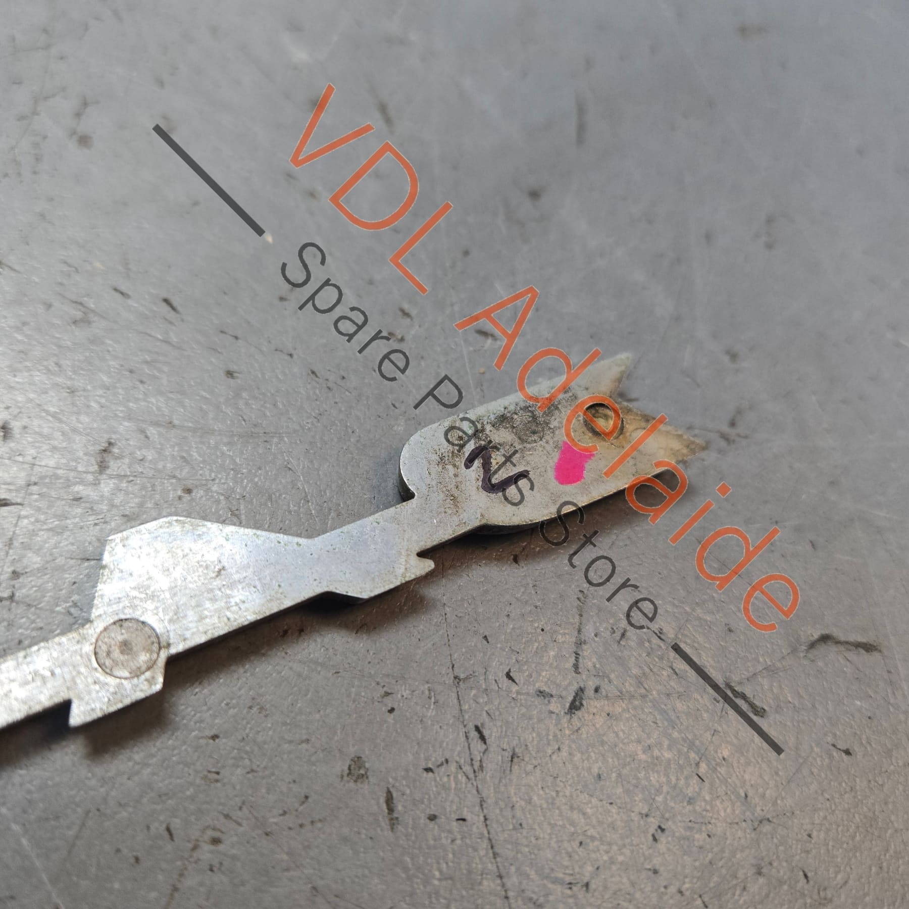 Datsun 1600 510 Rear Trunk Boot Lid Panel Badge Emblem Genuine Chrome #02