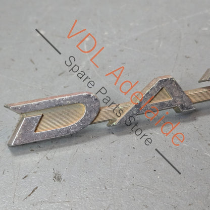 Datsun 1600 510 Rear Trunk Boot Lid Panel Badge Emblem Genuine Chrome #03