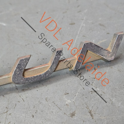 Datsun 1600 510 Rear Trunk Boot Lid Panel Badge Emblem Genuine Chrome #03