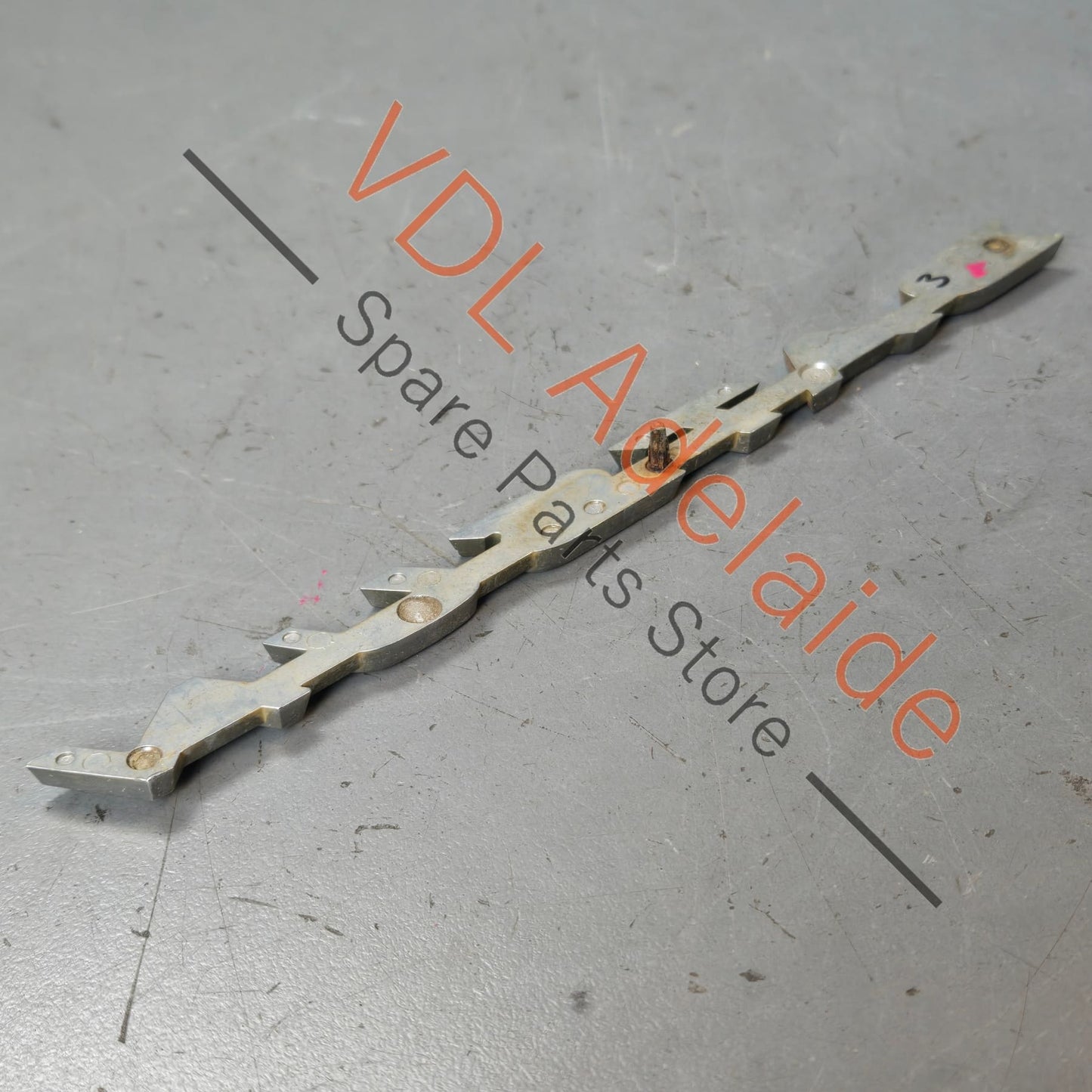 Datsun 1600 510 Rear Trunk Boot Lid Panel Badge Emblem Genuine Chrome #03