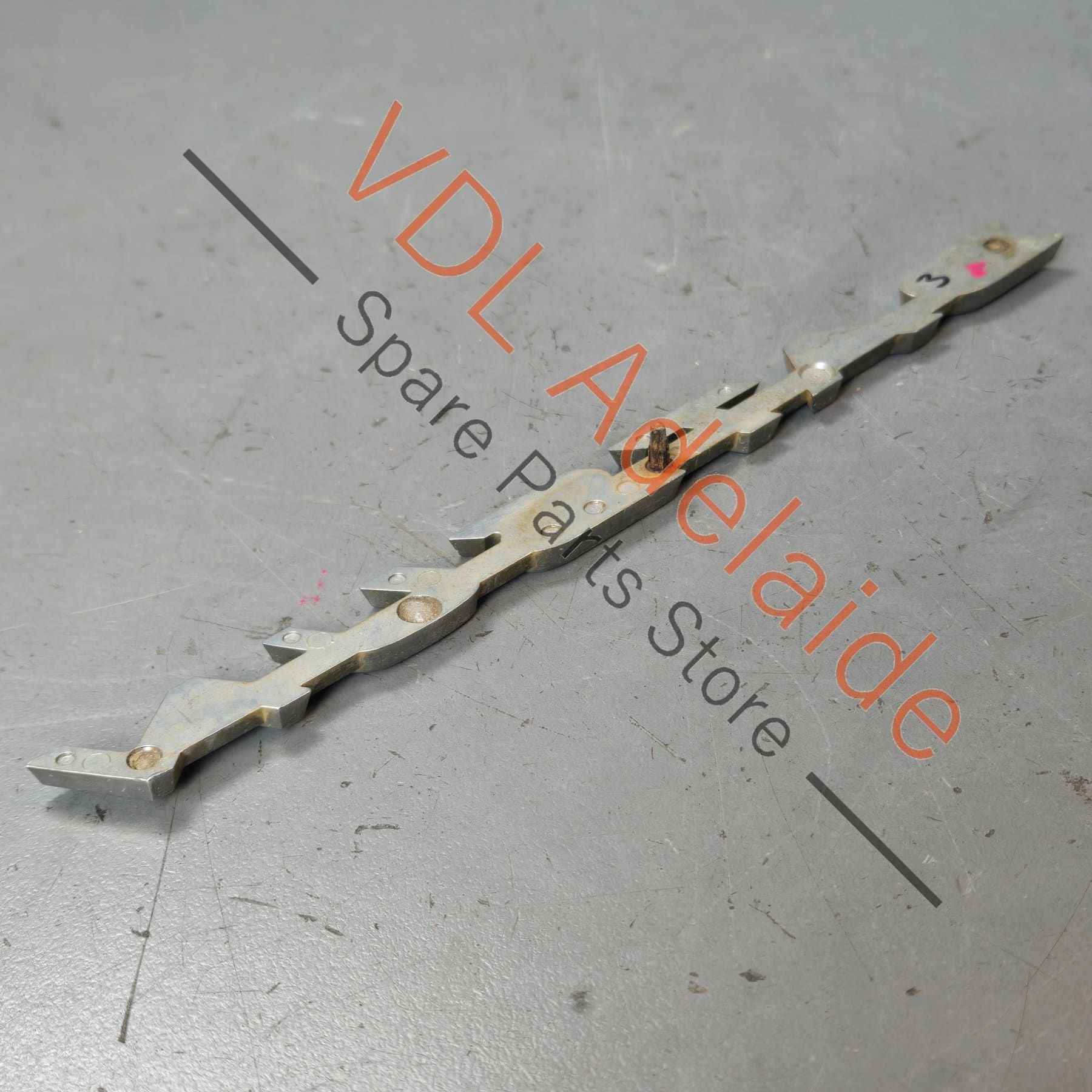 Datsun 1600 510 Rear Trunk Boot Lid Panel Badge Emblem Genuine Chrome #03