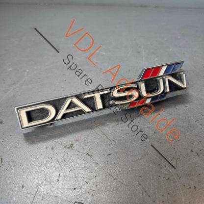 Datsun 1600 510 Front Radiator Grille Badge Emblem Genuine Chrome