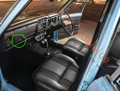 Datsun 1600 510 Glovebox Badge Emblem Genuine Original