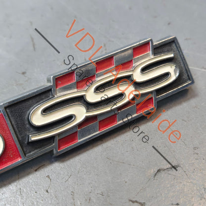 Datsun 1600 SSS 510 Boot Trunk Badge Emblem Genuine Original