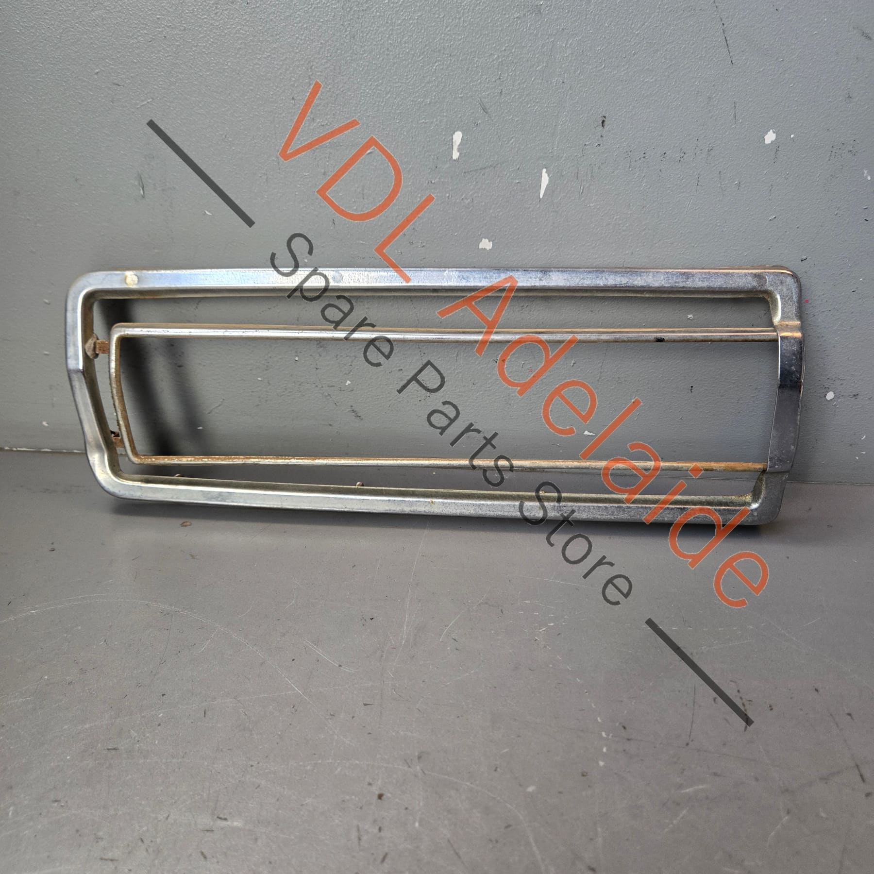 Datsun 1600 510 Rear Left Tail Light Chrome Frame #01