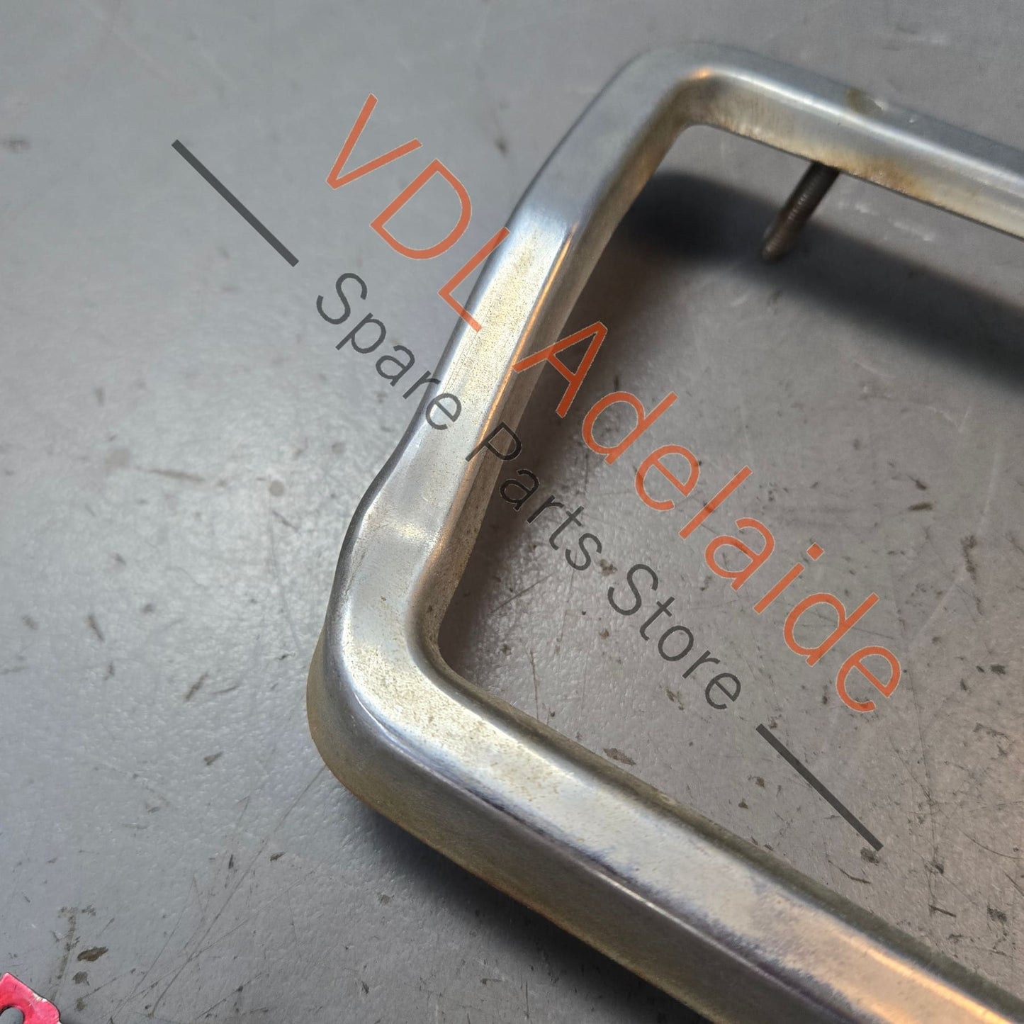 Datsun 1600 510 Rear Left Tail Light Chrome Frame #01