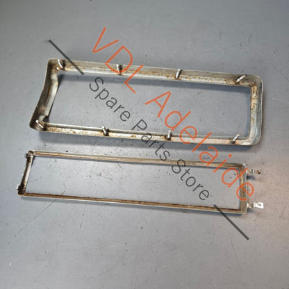 Datsun 1600 510 Rear Left Tail Light Chrome Frame #01