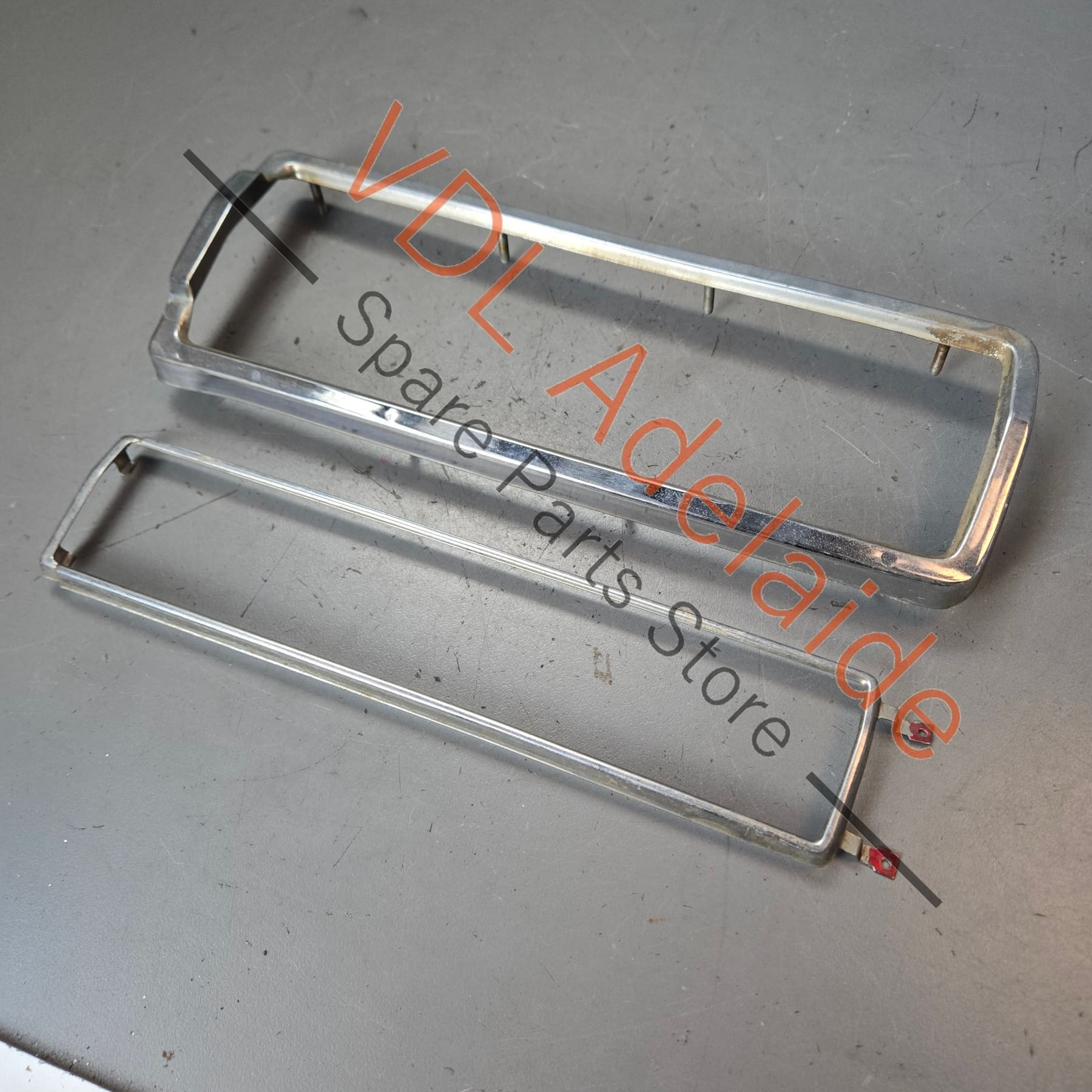 Datsun 1600 510 Rear Right Tail Light Chrome Frame #03