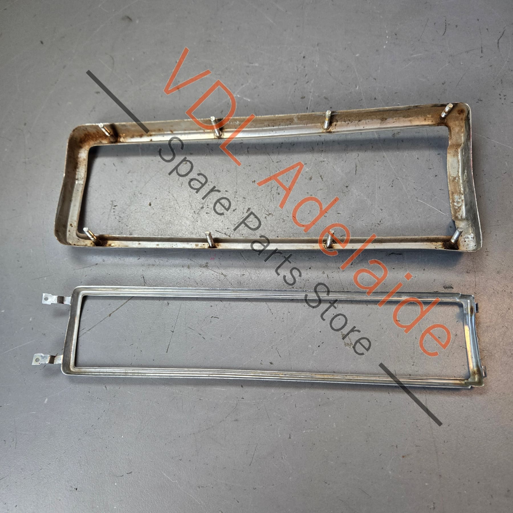 Datsun 1600 510 Rear Right Tail Light Chrome Frame #03