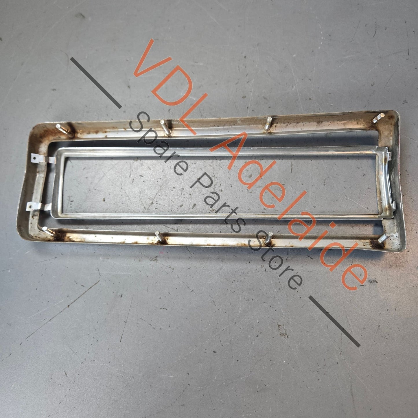 Datsun 1600 510 Rear Right Tail Light Chrome Frame #03