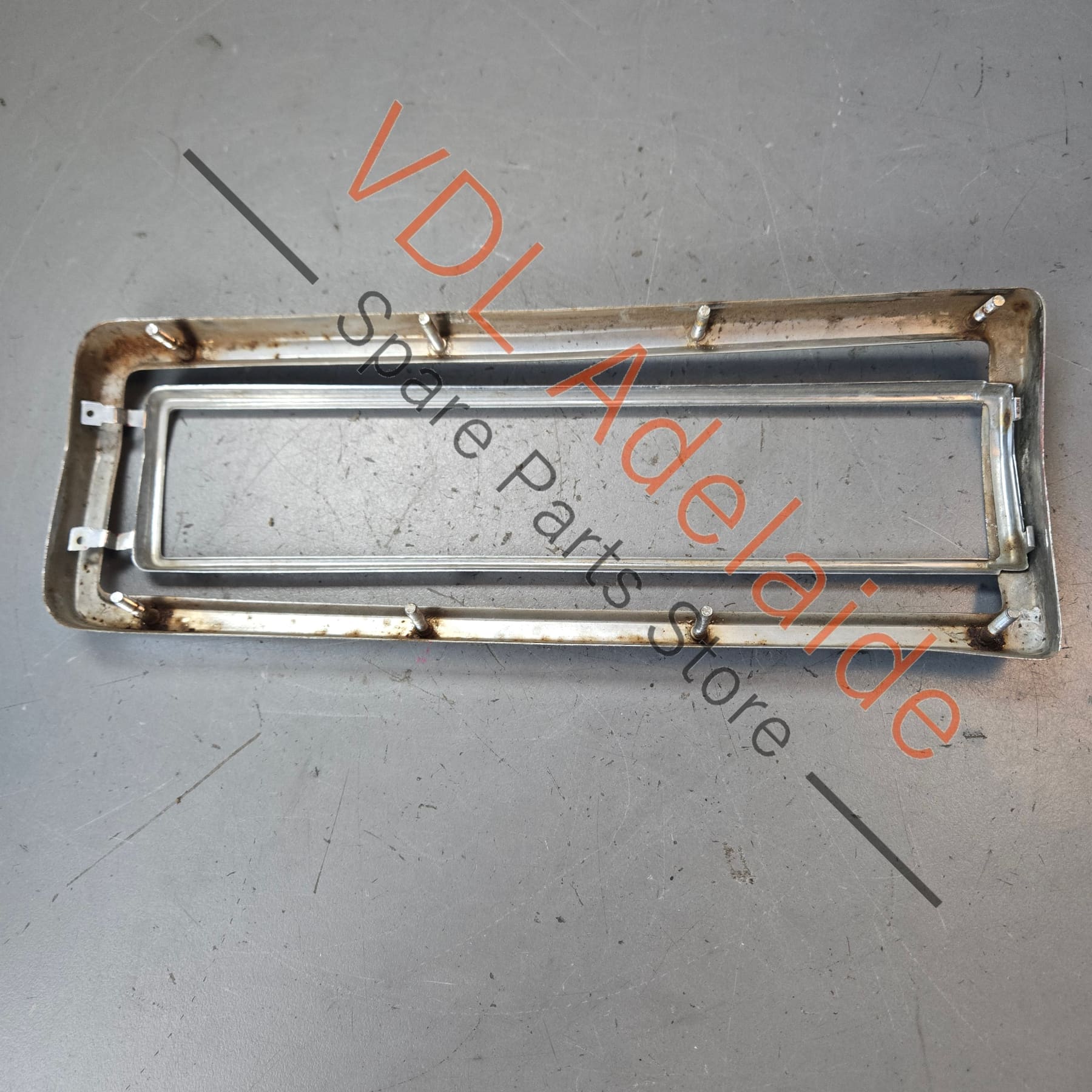 Datsun 1600 510 Rear Right Tail Light Chrome Frame #03