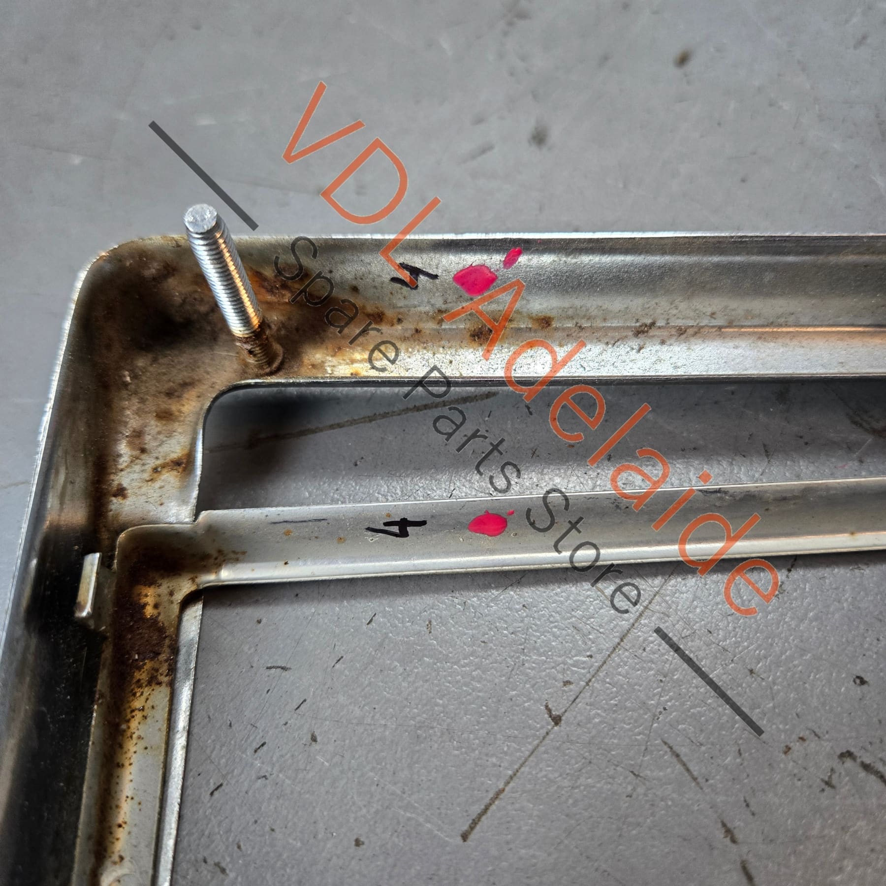 Datsun 1600 510 Rear Right Tail Light Chrome Frame #04