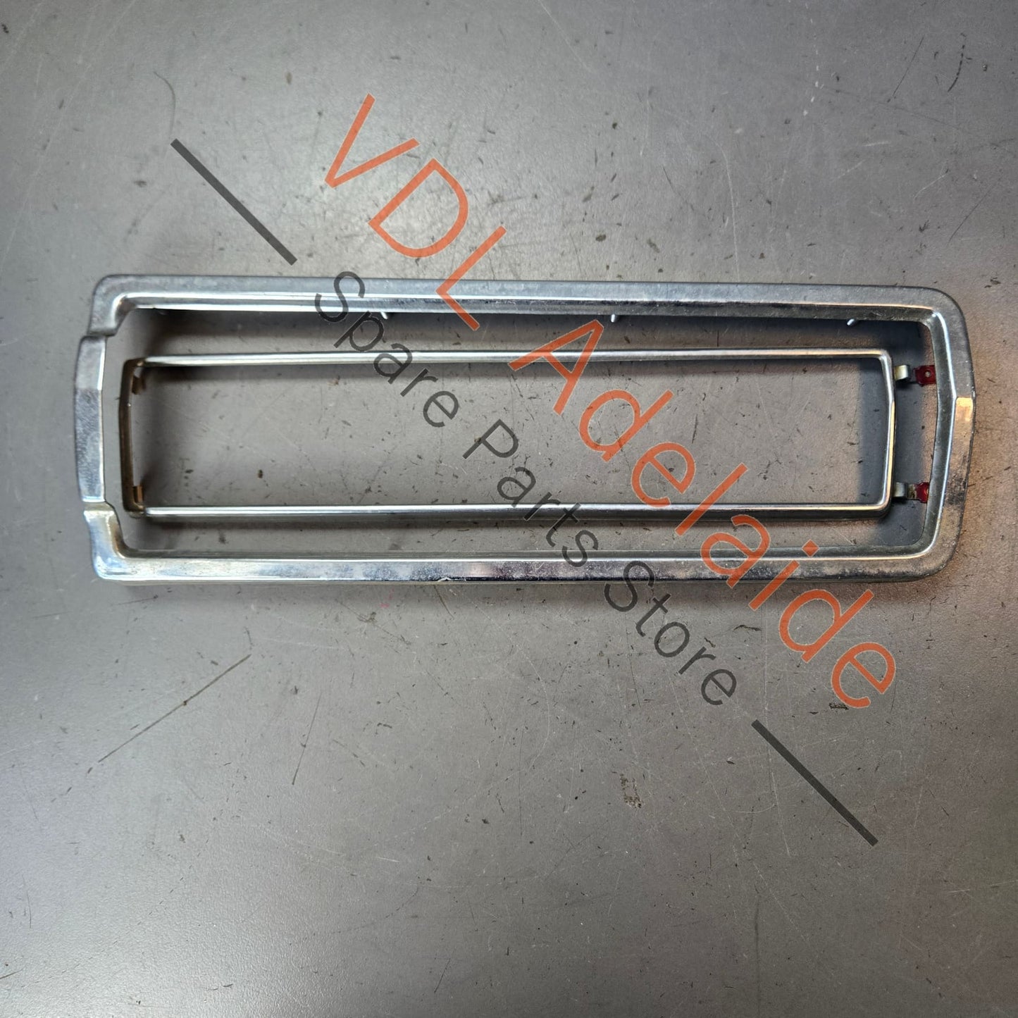 Datsun 1600 510 Rear Right Tail Light Chrome Frame #04