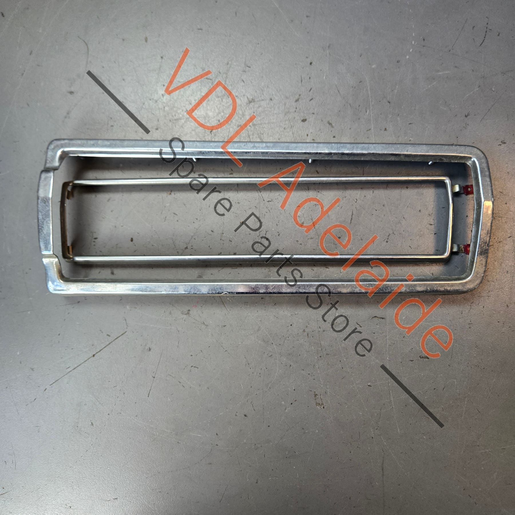 Datsun 1600 510 Rear Right Tail Light Chrome Frame #04