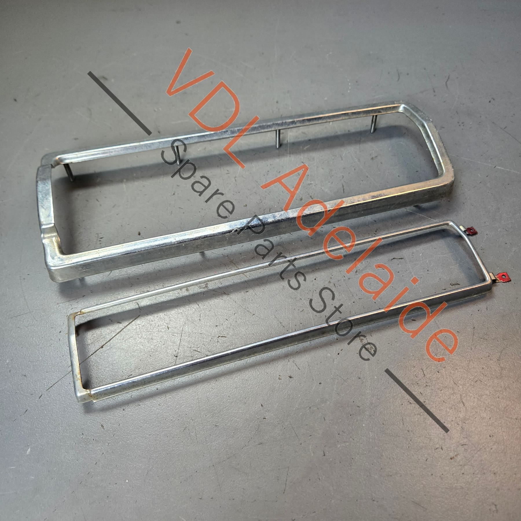 Datsun 1600 510 Rear Right Tail Light Chrome Frame #04