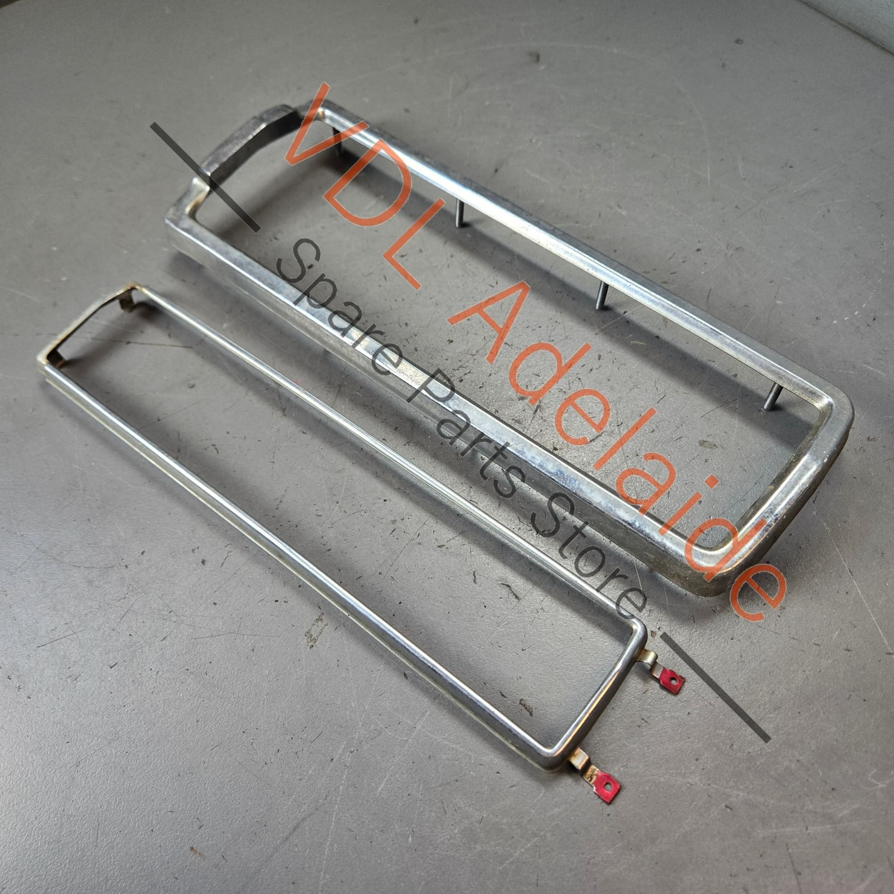 Datsun 1600 510 Rear Right Tail Light Chrome Frame #04