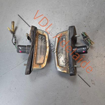 Datsun 1600 510 Licence Plate Light Pair for USA Sedan or Australian Wagon #01