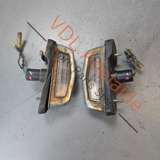 Datsun 1600 510 Licence Plate Light Pair for USA Sedan or Australian Wagon #01