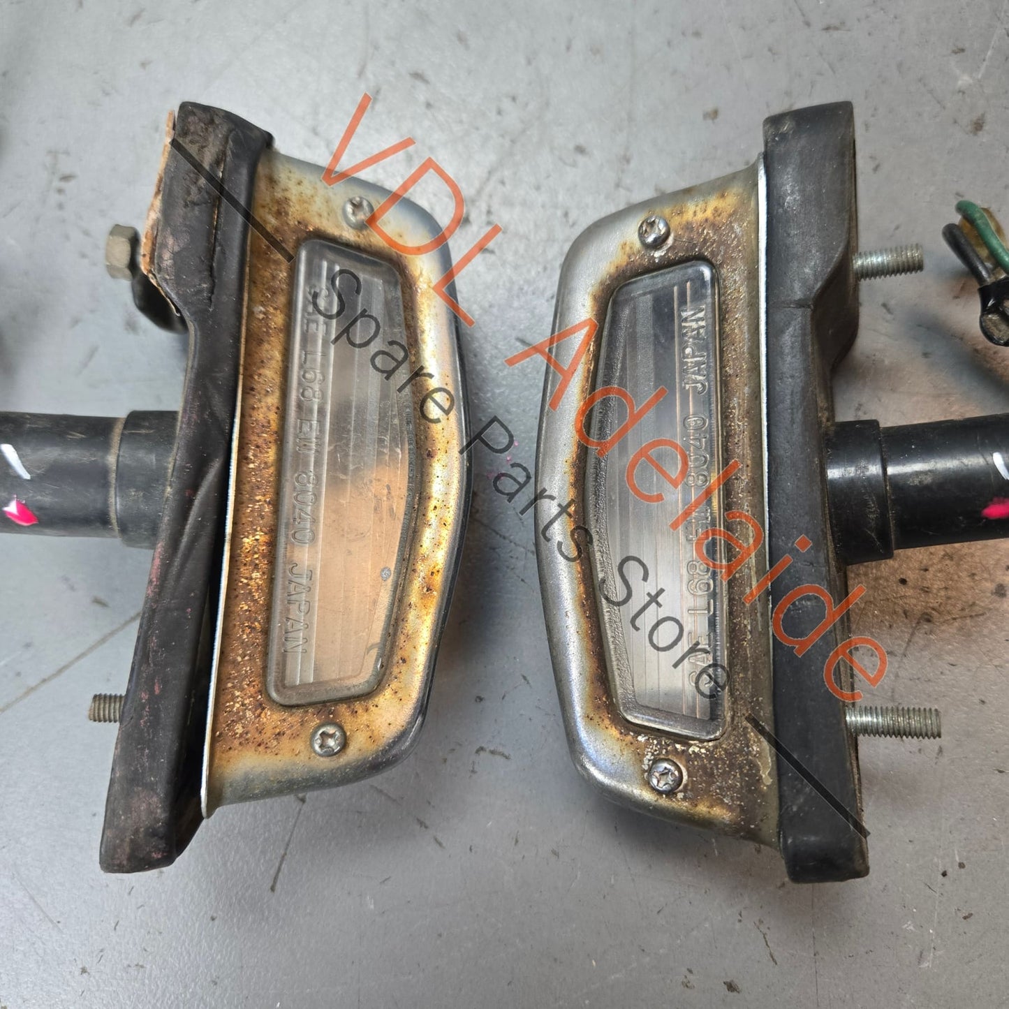 Datsun 1600 510 Licence Plate Light Pair for USA Sedan or Australian Wagon #01