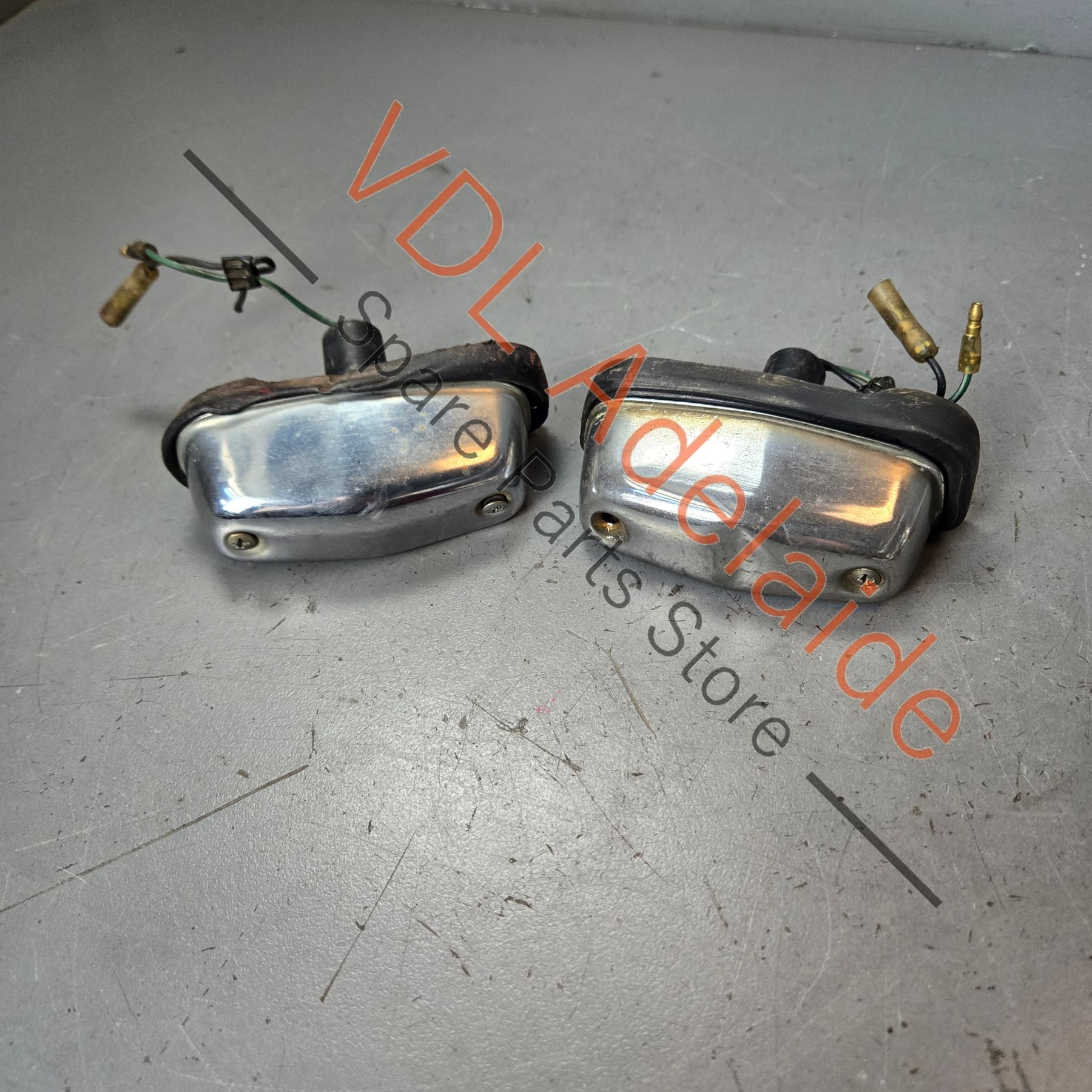 Datsun 1600 510 Licence Plate Light Pair for USA Sedan or Australian Wagon #01