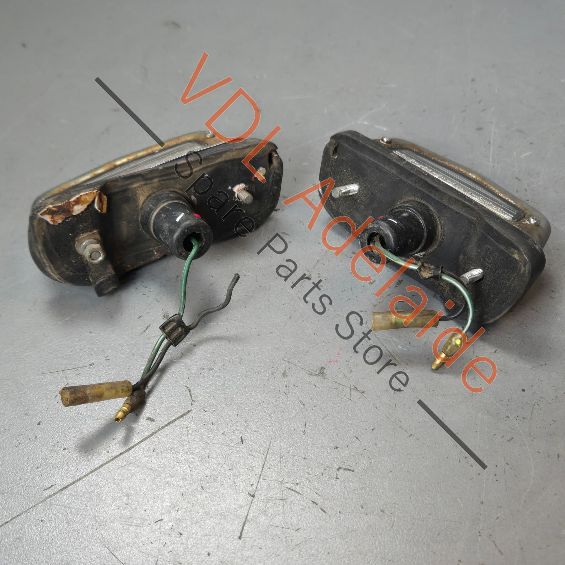 Datsun 1600 510 Licence Plate Light Pair for USA Sedan or Australian Wagon #01