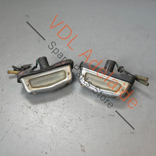Datsun 1600 510 Licence Plate Light Pair for USA Sedan or Australian Wagon #02