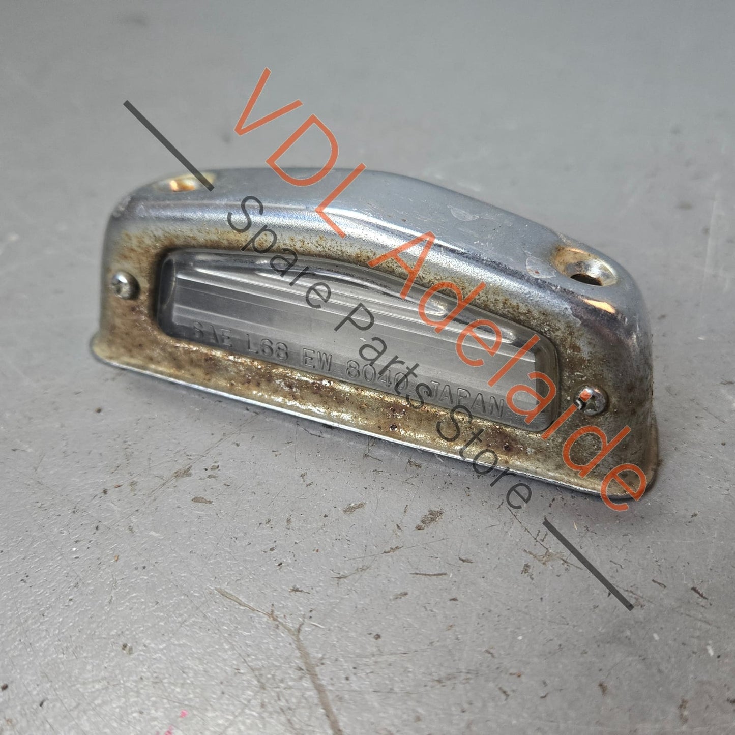 Datsun 1600 510 Licence Plate Light Cover Cap with Lens for USA Sedan or Australian Wagon #02