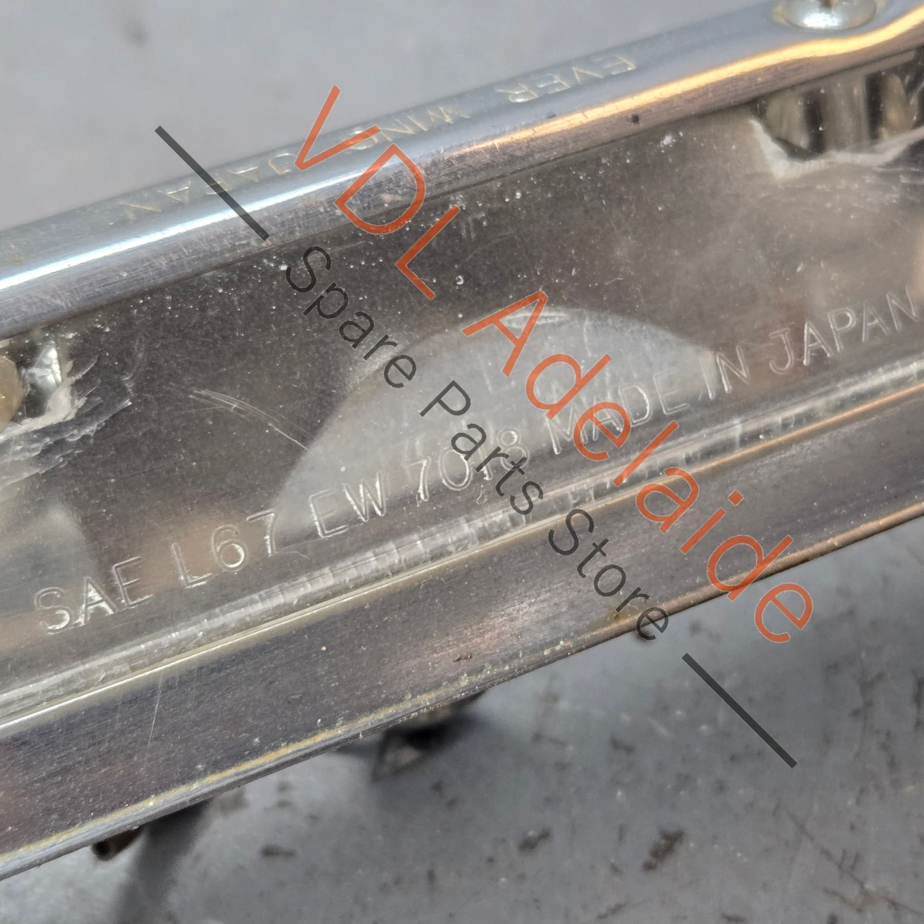 Datsun 1600 510 Genuine Original Licence Plate Light for Rear Bumper