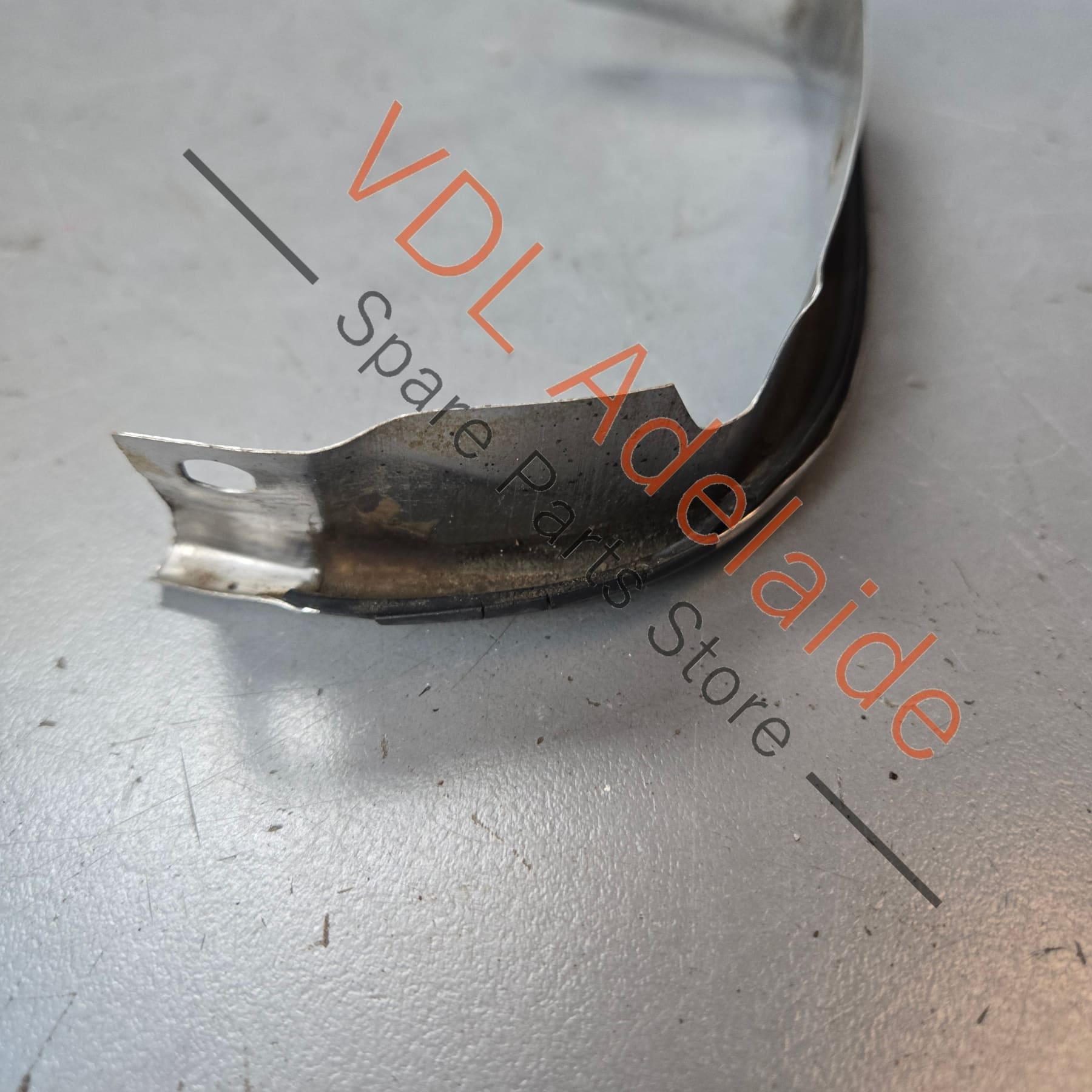 Datsun 1600 510 Front Right Stainless Steel Chrome Fender Trim Eyebrow Mould #A