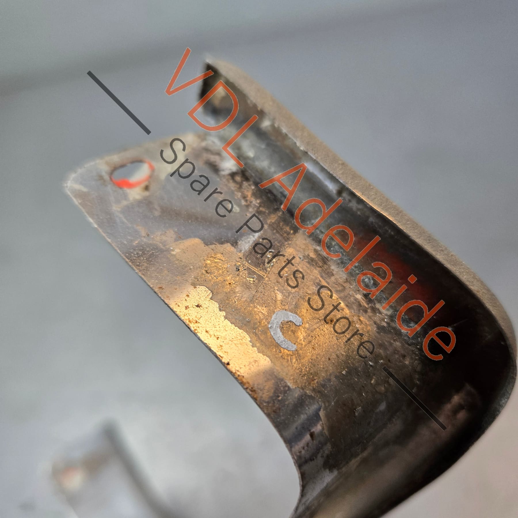 Datsun 1600 510 Front Right Stainless Steel Chrome Fender Trim Eyebrow Mould #C