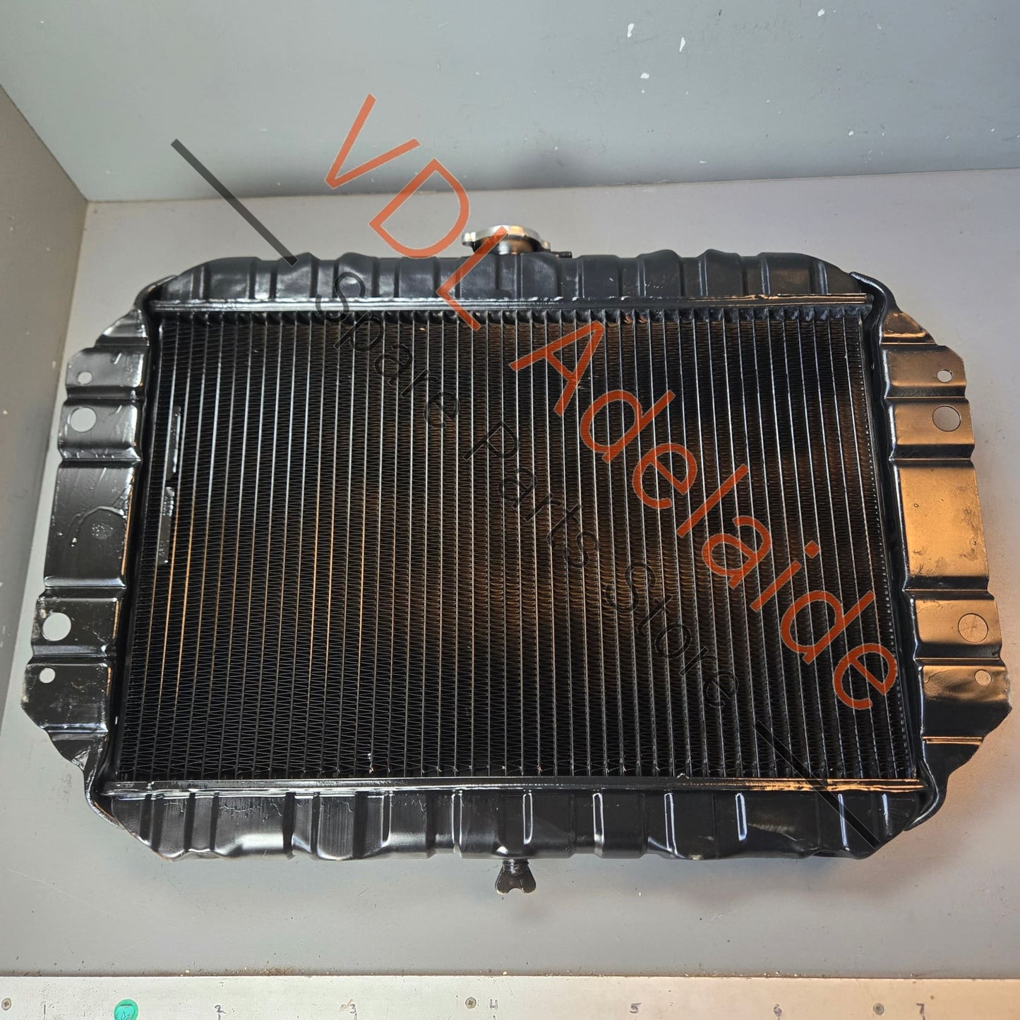 Datsun C110 240K Kenmeri Skyline Genuine Original Copper Radiator. Brand new core installed, completely overhauled