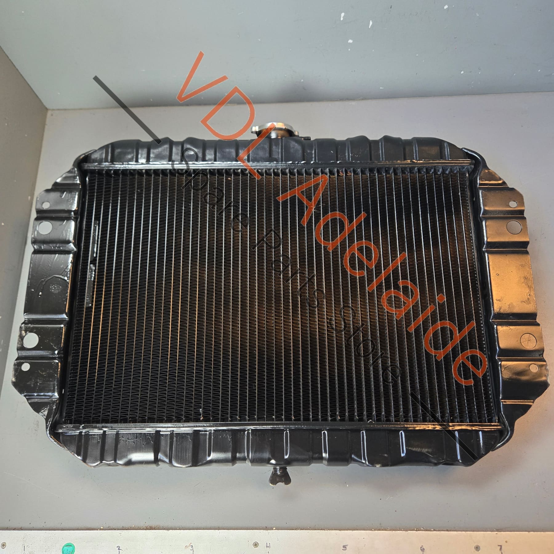 Datsun C110 240K Kenmeri Skyline Genuine Original Copper Radiator. Brand new core installed, completely overhauled