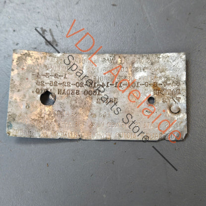 Datsun 1600 Sedan Australian Delivered Compliance Tag Nostalgic value only, not for registration #31872