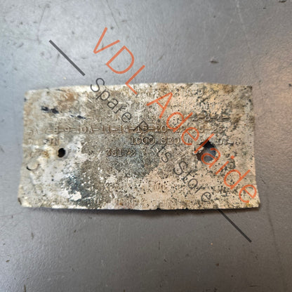 Datsun 1600 Sedan Australian Delivered Compliance Tag Nostalgic value only, not for registration #31872