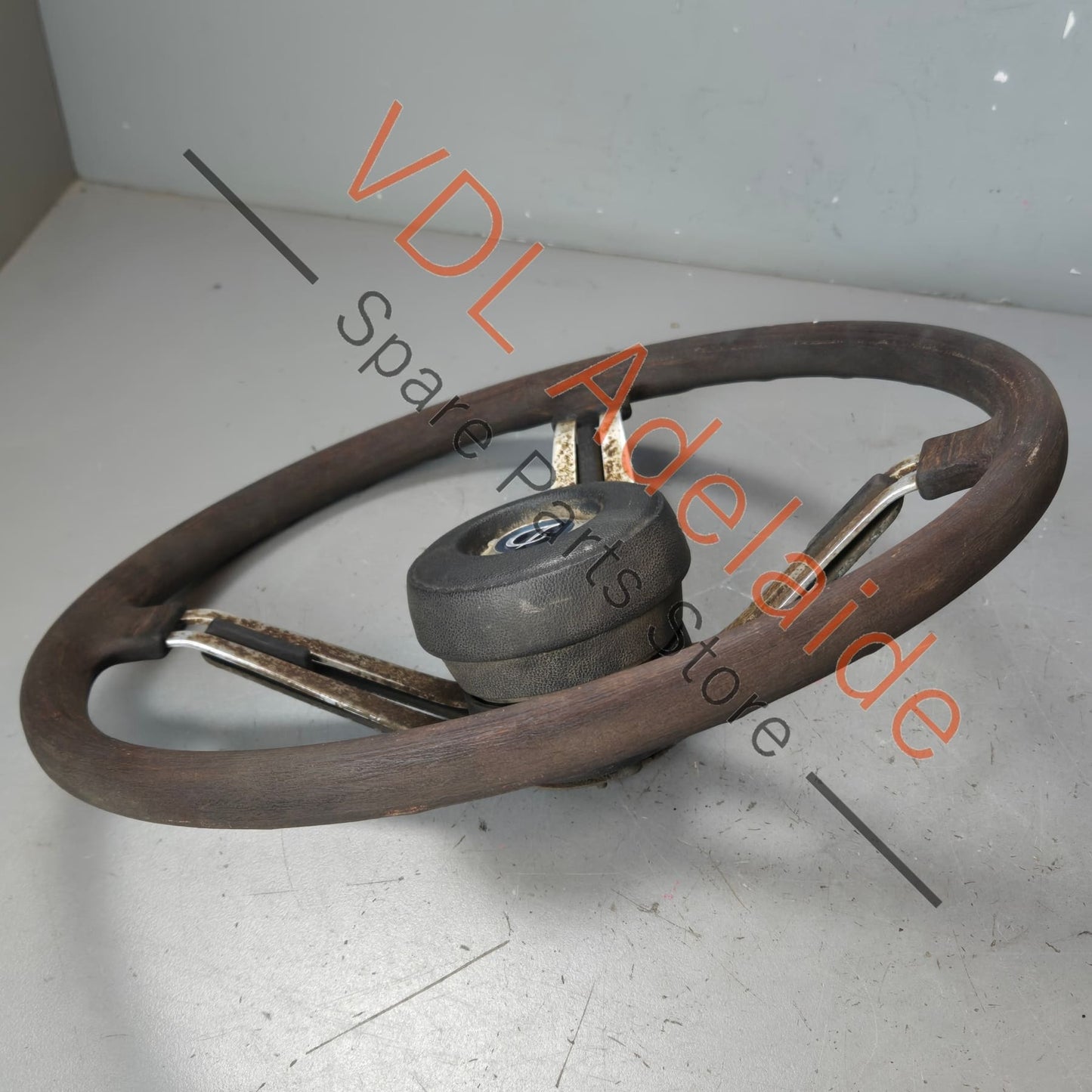 Datsun 240K C110 Kenmeri Skyline Original 3x Spoke Steering Wheel with Horn Buttons