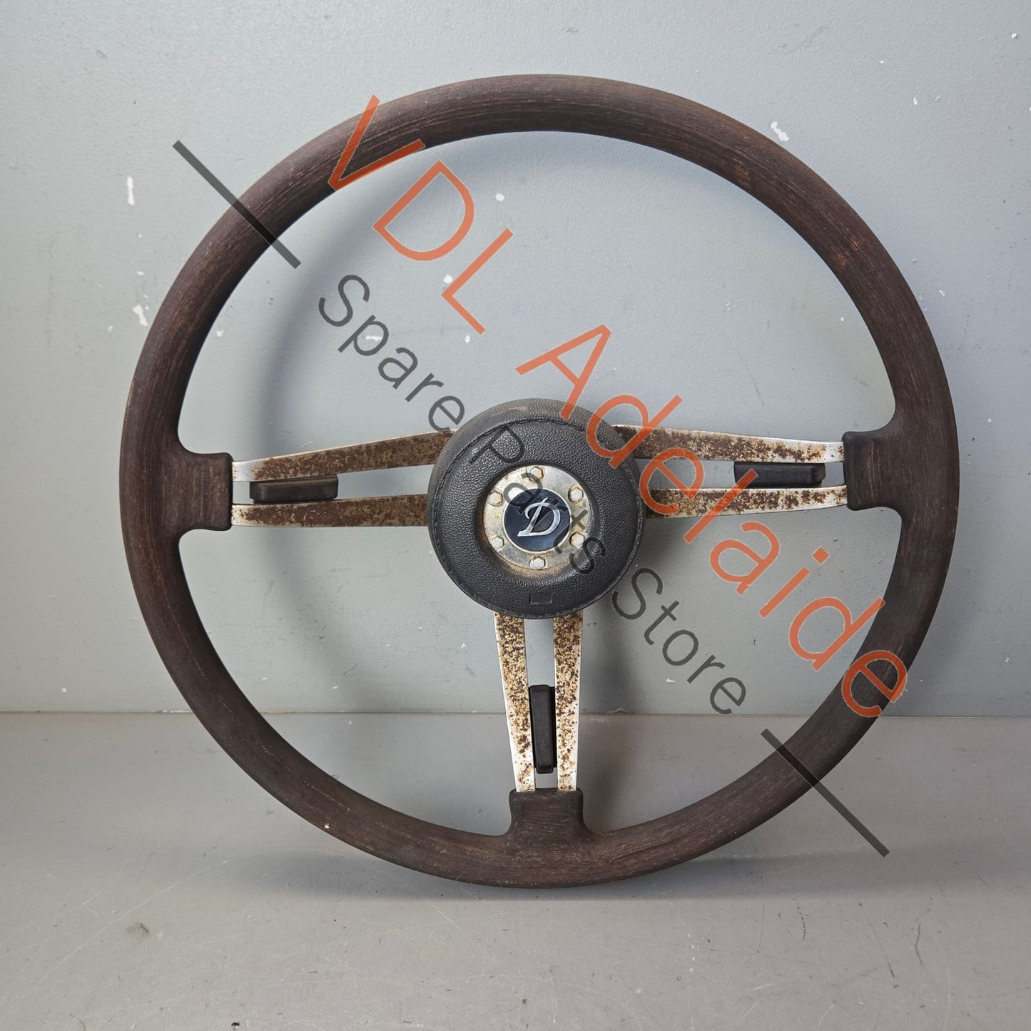 Datsun 240K C110 Kenmeri Skyline Original 3x Spoke Steering Wheel with Horn Buttons
