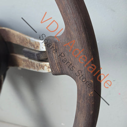 Datsun 240K C110 Kenmeri Skyline Original 3x Spoke Steering Wheel with Horn Buttons