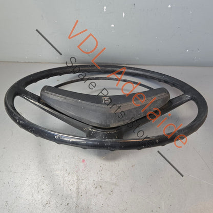 Datsun 1600 510 Original Steering Wheel Complete with Horn Pad Ring Button 48420-A0800 D8400-A1100