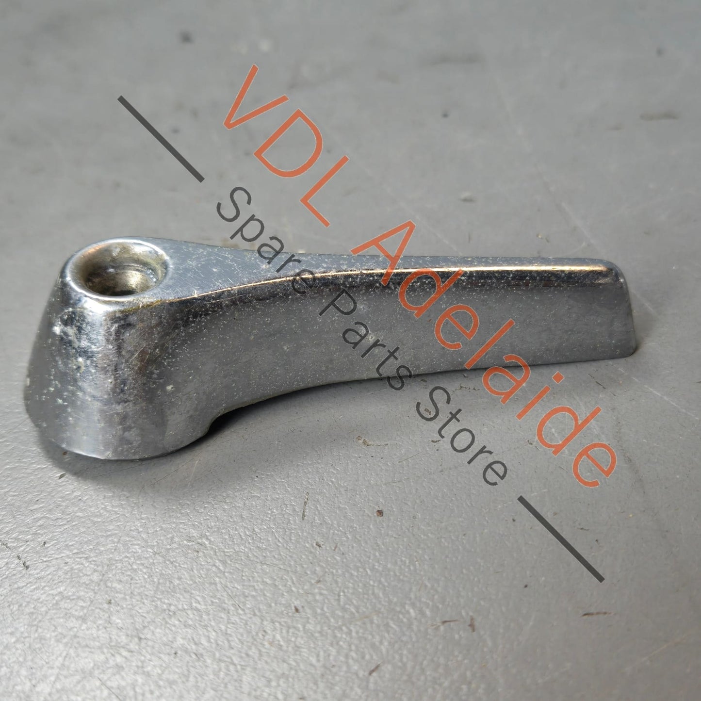 Datsun 1000 B10 Inner Door Opening Handle Interior Trim Chrome #01