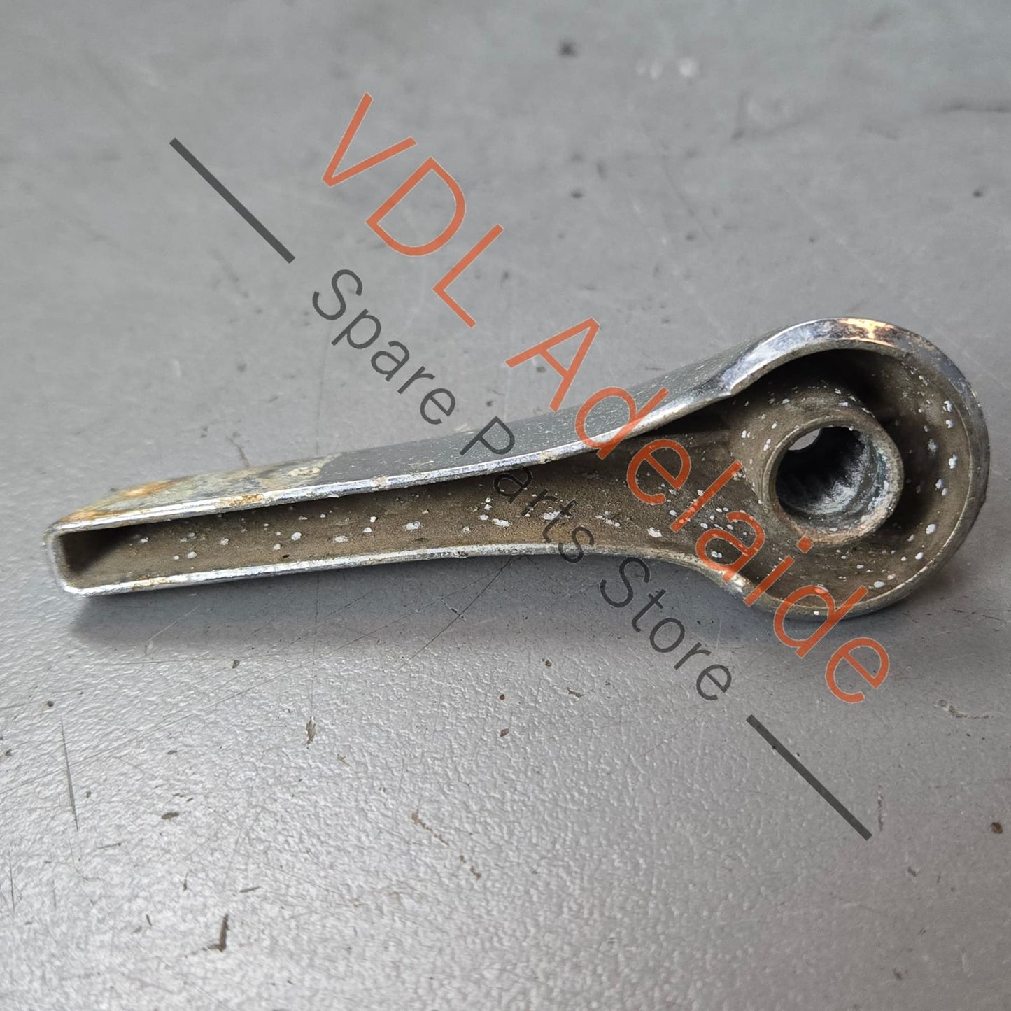 Datsun 1000 B10 Interior Door Opening Handle Interior Trim Chrome #02