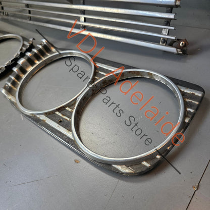 Datsun 1600 510 1968 Front Grille & Headlight Trims Complete with Centre Badge