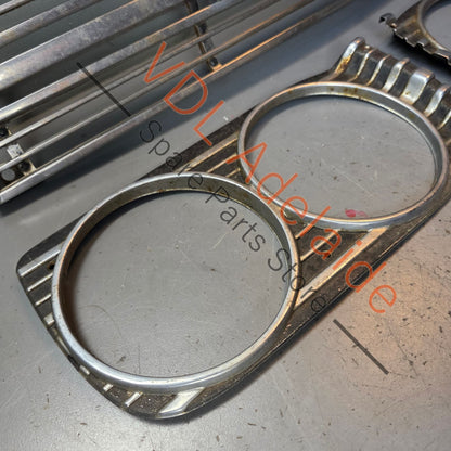 Datsun 1600 510 1968 Front Grille & Headlight Trims Complete with Centre Badge