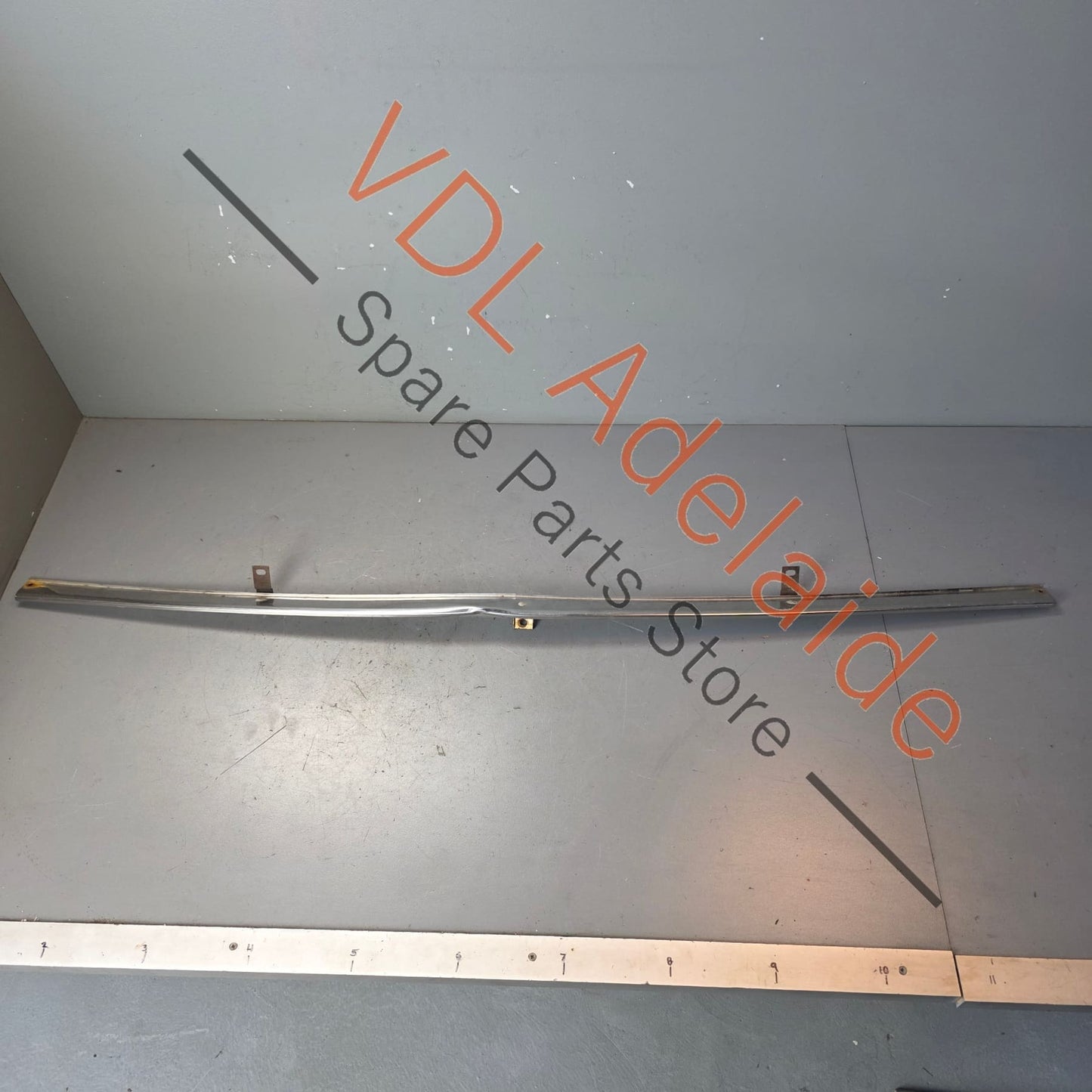 Datsun 1600 510 1968-1972 Front Grille Lower Chrome Molding Moustache Trim #01