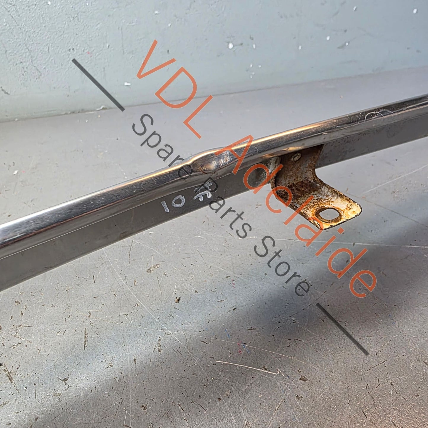 Datsun 1600 510 1968-1972 Front Grille Lower Chrome Molding Moustache Trim #01