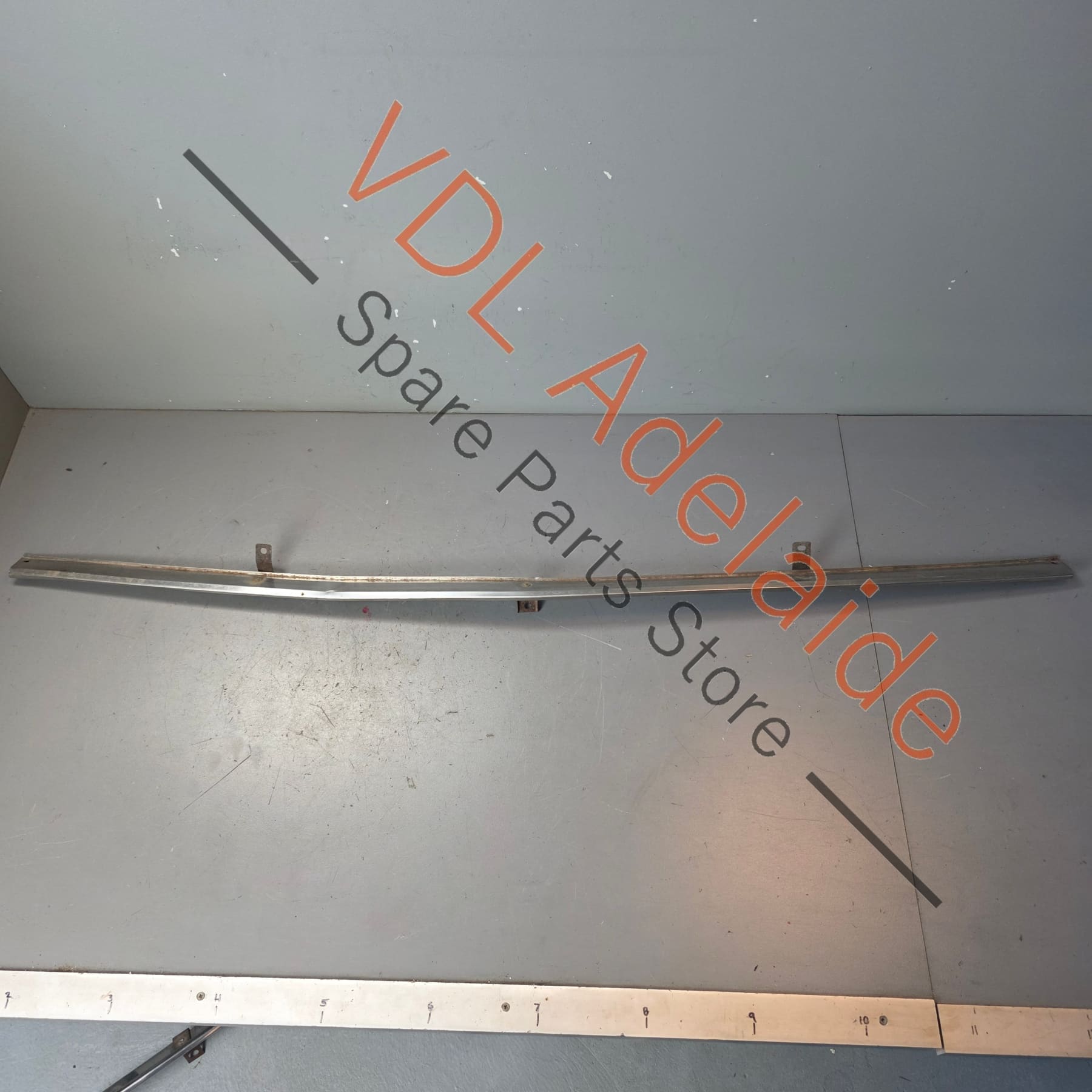 Datsun 1600 510 1968-1972 Front Grille Lower Chrome Molding Moustache Trim #02