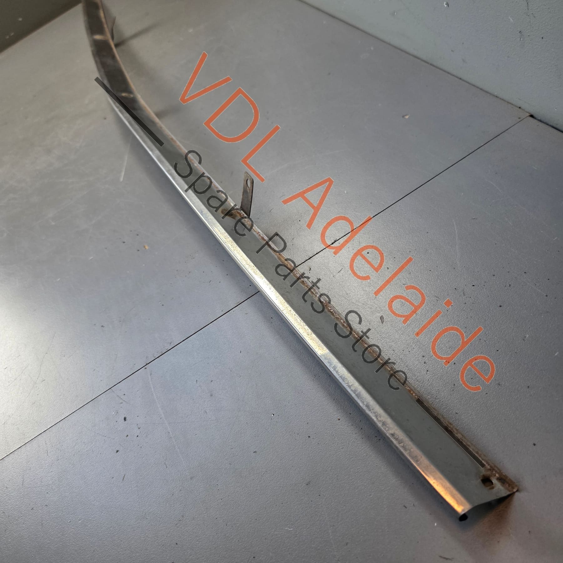 Datsun 1600 510 1968-1972 Front Grille Lower Chrome Molding Moustache Trim #02