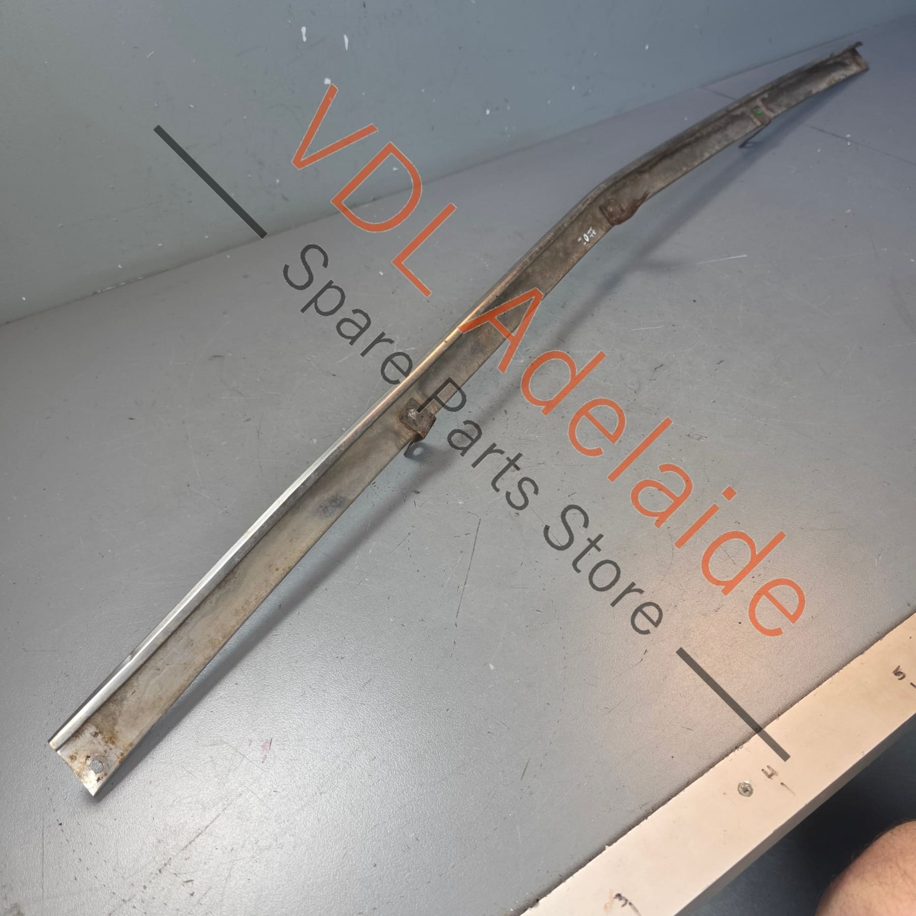 Datsun 1600 510 1968-1972 Front Grille Lower Chrome Molding Moustache Trim #02