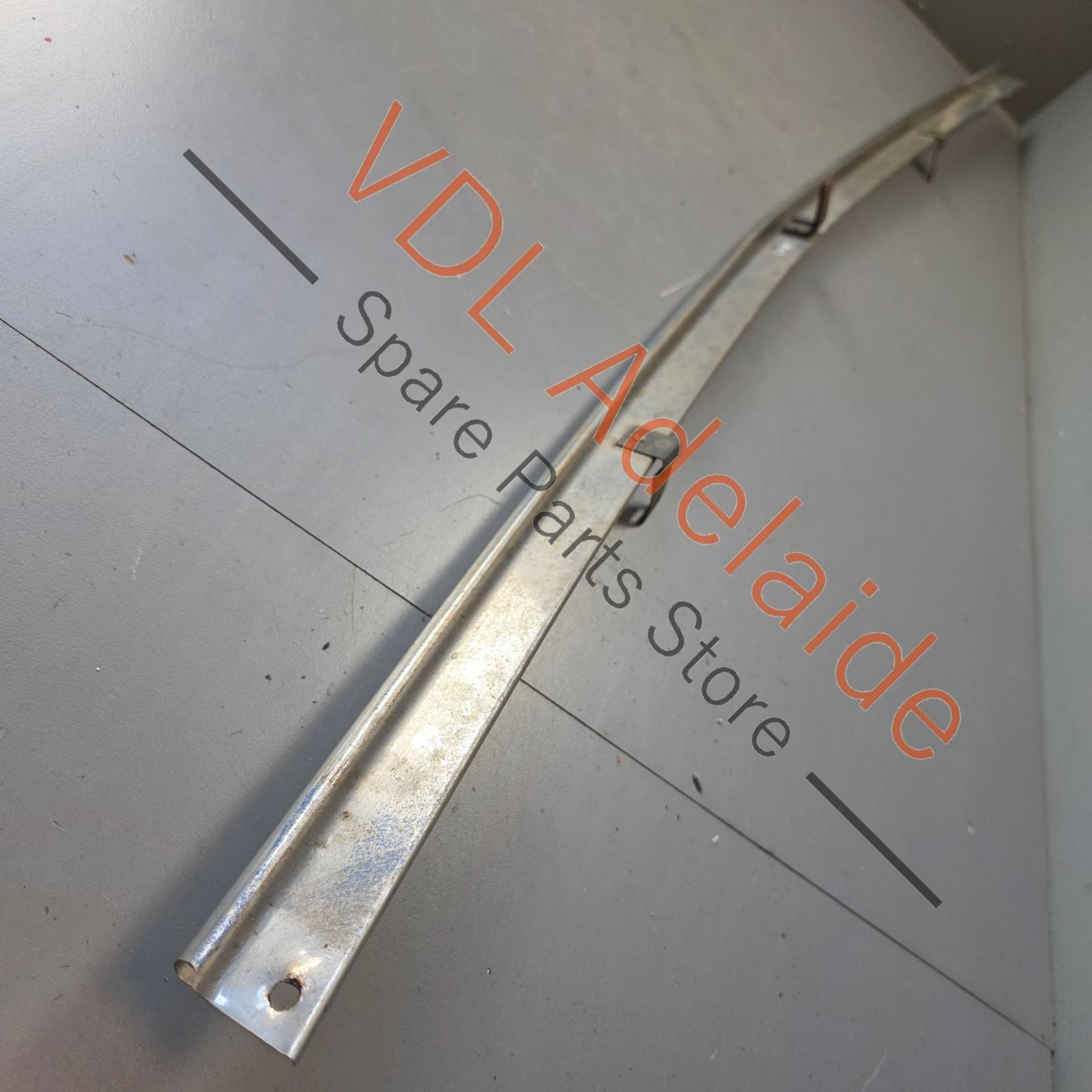 Datsun 1600 510 1968-1972 Front Grille Lower Chrome Molding Moustache Trim #03